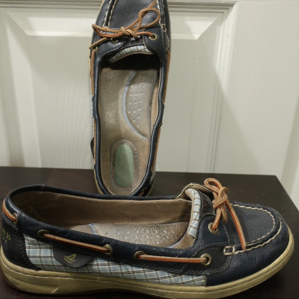 Navy Sperry Angelfish Boat Shoes